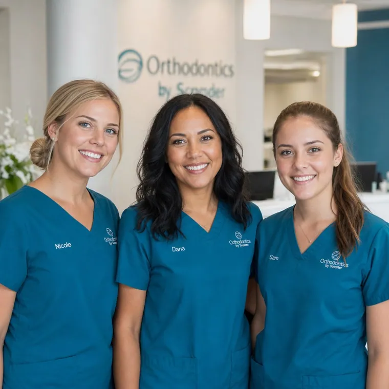 Treatment coordinators Nicole, Dana and Sam